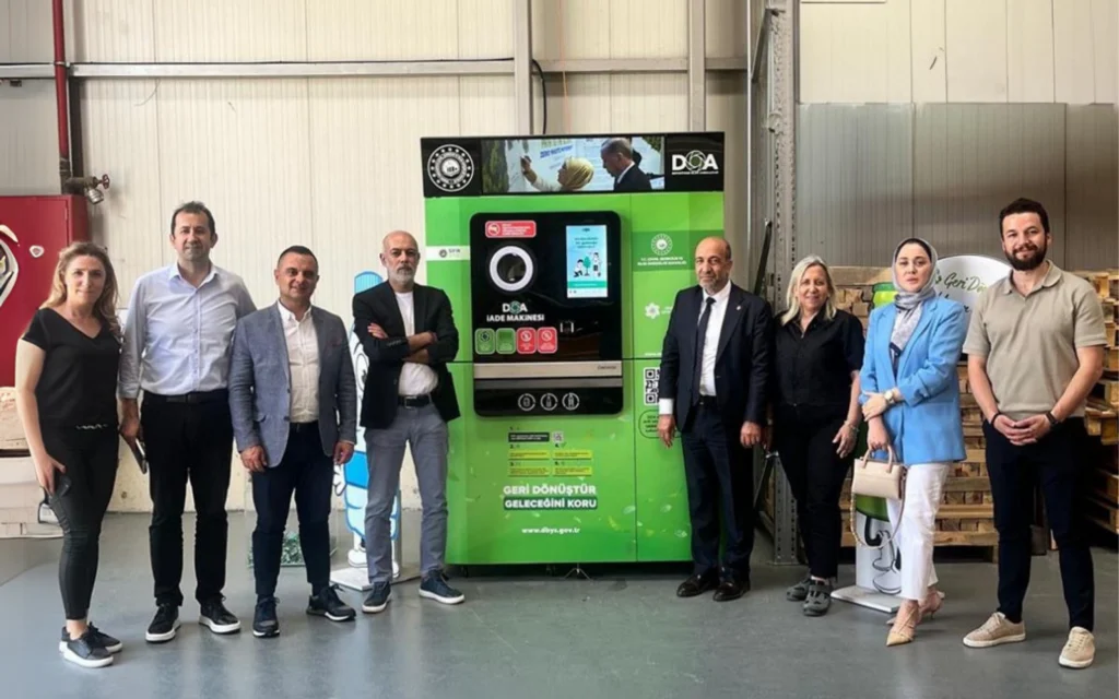 Bursa PERDER President Haşim Kılıç Experienced REVEGO’s Reverse Vending Machines