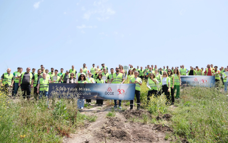 A Meaningful Legacy for the Future from ÜÇGE: 50th Anniversary / Gökçin Aras Memorial Forest